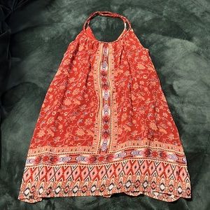 Summer Boho Mini Dress